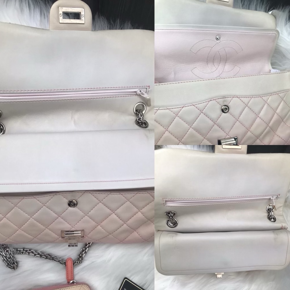 💎 RARE 💎 Reissue Chanel 2.55 double flap lambskin chain - Picture 6 of 13
